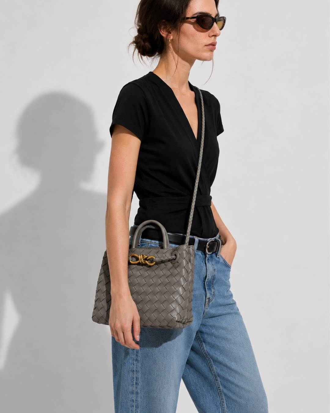 Madison Woven Tote