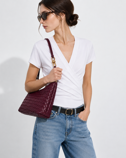 Madison Woven Tote