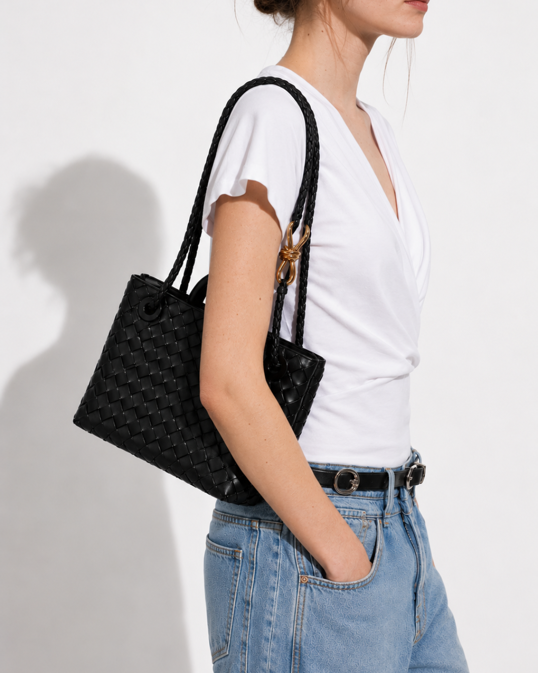 Madison Woven Tote